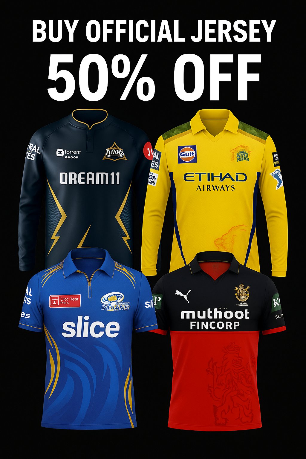 IPL Team Jersey
