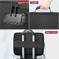 Waterproof Portable Document Storage Bag Travel Organizer (Assorted Color)