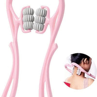 6 Wheel Dual Pressure Neck Massager