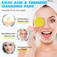 Turmeric Kojic Acid Cleansing Pads